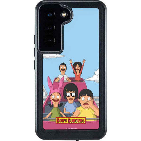 Bobs Burgers Roller Coaster Galaxy S24 Waterproof Case